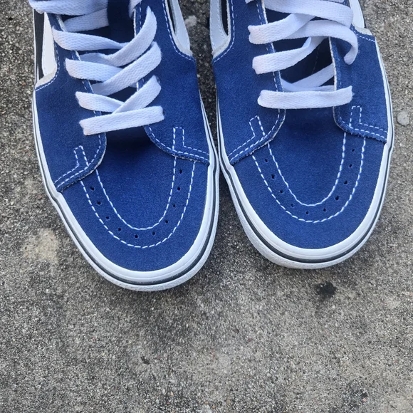 Vabs Sk8- High Bolt - True Blue Size 8 - Picture 3 of 11